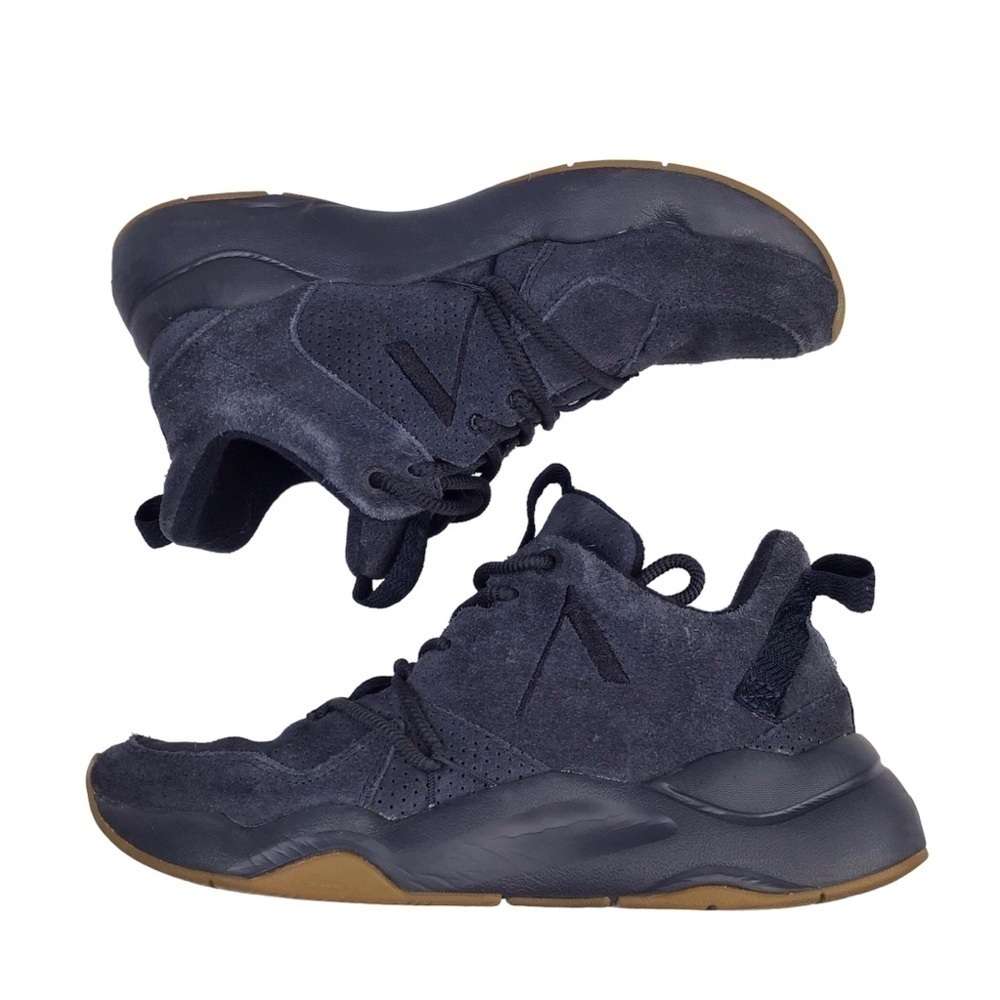 ARRK Copenhagen Asymtrix Blue Suede Sneaker Size 7.